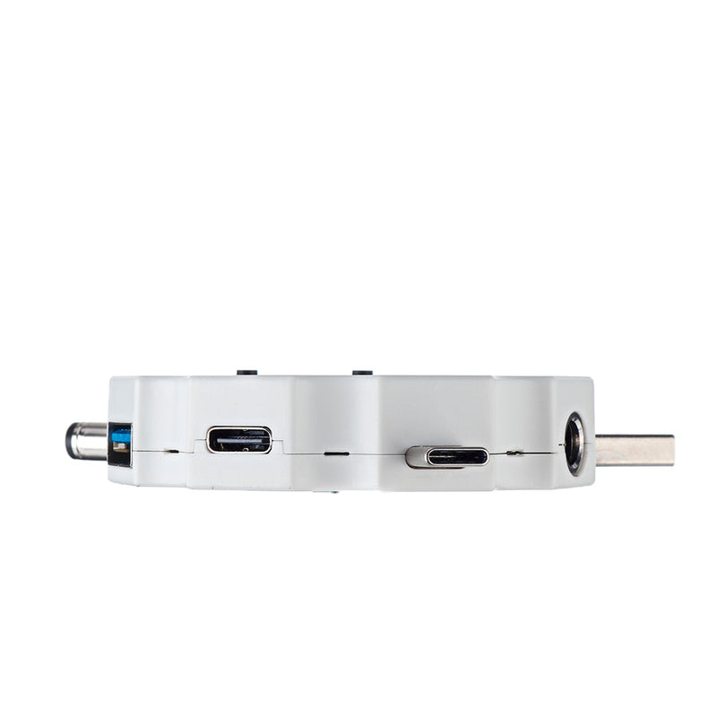 White UD18 USB 3.0 18in1 USB Tester APP DC Digital Voltmeter Ammeter Power Bank Voltage Detector Volt Meter HD Color Screen