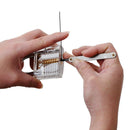 34 Pcs Lock Repair Sets Unlocking Practice Lock Pick Key Extractor Padlock Kit - LOCKPICKWEB