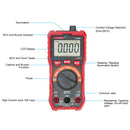 UNICAO UA888 Digital Auto Meters Multimeter Handheld Tester AC/DC/Resistanc/NCV