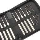 12Pcs Lock Picks Tools Set Lock Locksmith Tools  Various Transparent Locks Combination Locksmith Tools Kit - LOCKPICKWEB