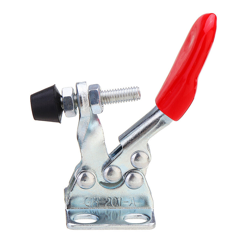 Drillpro 2Pcs GH-201-A Quick Release Hand Tool 27kg Holding Capacity Horizontal Hold Type Toggle Clamp