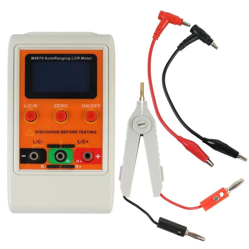 M4070 LCD 5 Digits Display High Precision LCR Bridge Tester Automatic Range Capacitance Inductance Meter