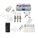 Transparent Practice Padlock Unlocking Lock Picks Set Key Extractor Tools 31 Pcs - LOCKPICKWEB