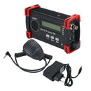 10W Max USDX + USDR HF QRP SDR SSB/CW Transceiver 8 Bands 5W DSP SDR Ham Radio QCX-SSB Built-in Battery with Hand Microphone