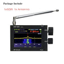 New 50KHz-200MHz Malahit SDR Receiver Malachite DSP Software Defined Radio 3.5" Display Battery Inside Nice Sound