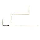 Transparent Inner Visual Padlock Practice Set with 10Pcs Unlocking Lock Pick / Key Lock Pick Tools 6