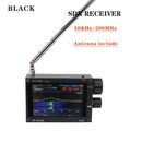 New 50KHz-200MHz Malahit SDR Receiver Malachite DSP Software Defined Radio 3.5" Display Battery Inside Nice Sound