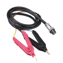 RC3563 Battery Internal Resistance Tester Battery Internal Resistance Tester Lithium Nickel Chromium Lead Acid Battery Test with Test Clips+Battery Test Compartment