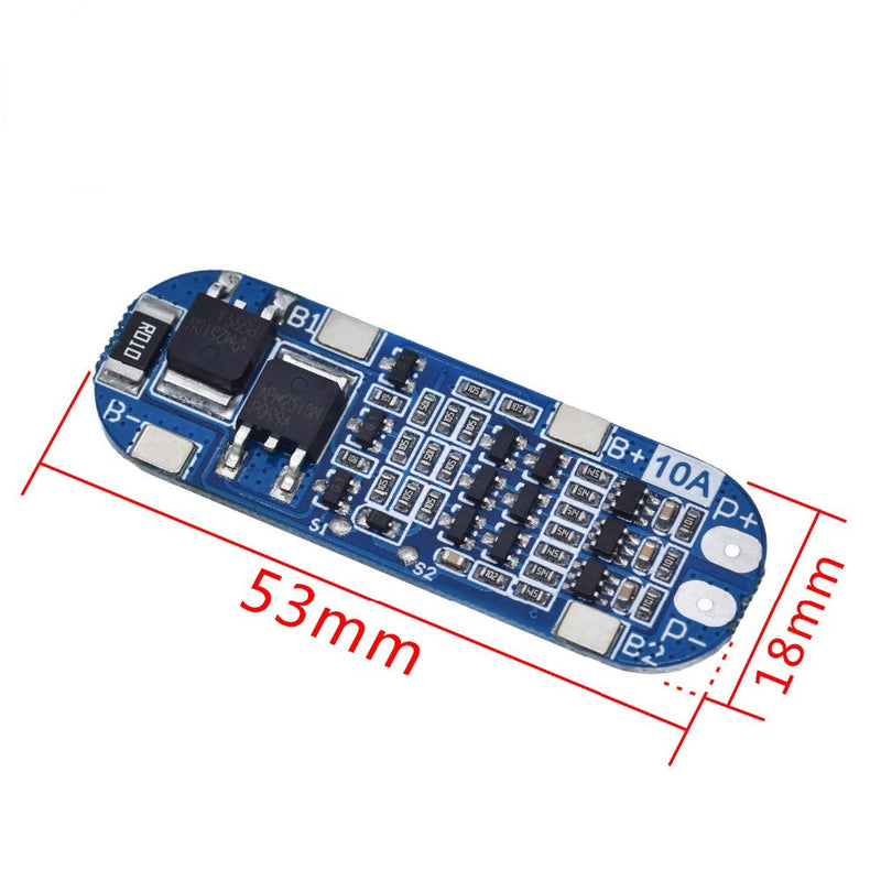3S 10A Li-ion Lithium Battery 18650 Charger Protection Board 11.1V 12.6V