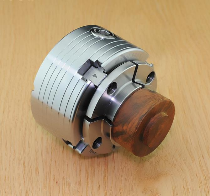 RED ARROW Woodworking 4 Inch Reversible Wood Turning Chuck 1-Inch x 8TPI Thread Wood Lathe Chuck Wood Turning Tool