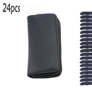 Goso 24pcs Titanium-Plated Tool Kit with Mini Credit Card Tool Practice Set+ Transparent Locks Picking Kit Locksmith