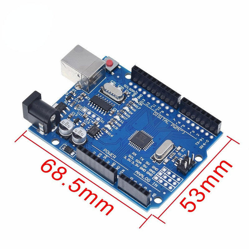 UNO R3 CH340G+MEGA328P Chip 16Mhz for Arduino UNO R3 Development Board + USB CABLE