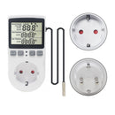 KT3100 Multi-Function Thermostat Temperature Controller Socket Outlet with Timer Switch 16A 220V Heating Cooling Timing Mode EU Plug