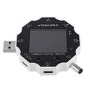 White UD18 USB 3.0 18in1 USB Tester APP DC Digital Voltmeter Ammeter Power Bank Voltage Detector Volt Meter HD Color Screen