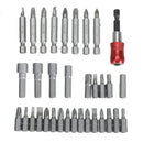 Hi-Spec 34Pcs 6.35mm Shank Multi-function Combination Chromium Vanadium Screwdriver Sleeve Set
