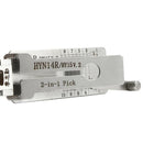 Lishi HYN14R/HY15 2 In 1 Car Door Lock Pick Decoder Unlock Tool Locksmith Tools