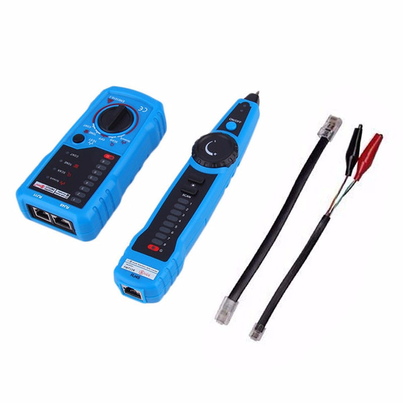 FWT11 RJ11 RJ45 Telephone Wire Tracker Tracer Toner Ethernet LAN Network Cable Tester Detector Line Finder Continuity Check