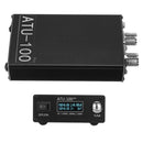 ATU-100 PRO 1.8Mhz-30Mhz OLED Display Automatic Antenna Tuner Built-in Battery for 10W To 100W Shortwave Radio Station