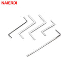 12PCS NAIERDI Lock Pick Set Locksmith Supplies Broken Key Auto Extractor Remove Hooks Stainless Steel DIY Hand Tools Hardware - LOCKPICKWEB