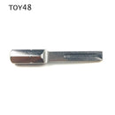 Professional Car Locksmith Tools Stainless Steel Power Key Strong Key HU101 HU66 HU92 HY22 TOY43 VA6 Strong Key Tools - LOCKPICKWEB