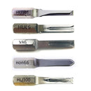 Professional Car Key Locksmith Tools  5pcs Power Key Combination Stainless Steel SIP22 HU64 HU101 HU92  TOY48 Strong Key Tools - LOCKPICKWEB