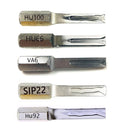 Professional Car Key Locksmith Tools  5pcs Power Key Combination Stainless Steel SIP22 HU64 HU101 HU92  TOY48 Strong Key Tools - LOCKPICKWEB