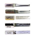 Professional Car Key Locksmith Tools  5pcs Power Key Combination Stainless Steel SIP22 HU64 HU101 HU92  TOY48 Strong Key Tools - LOCKPICKWEB