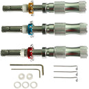 3pcs Tubular Lock Pick. 7 Pins Adjustable Tubular Lock Pick Tools 7.00MM 7.5MM 7.8MM - LOCKPICKWEB