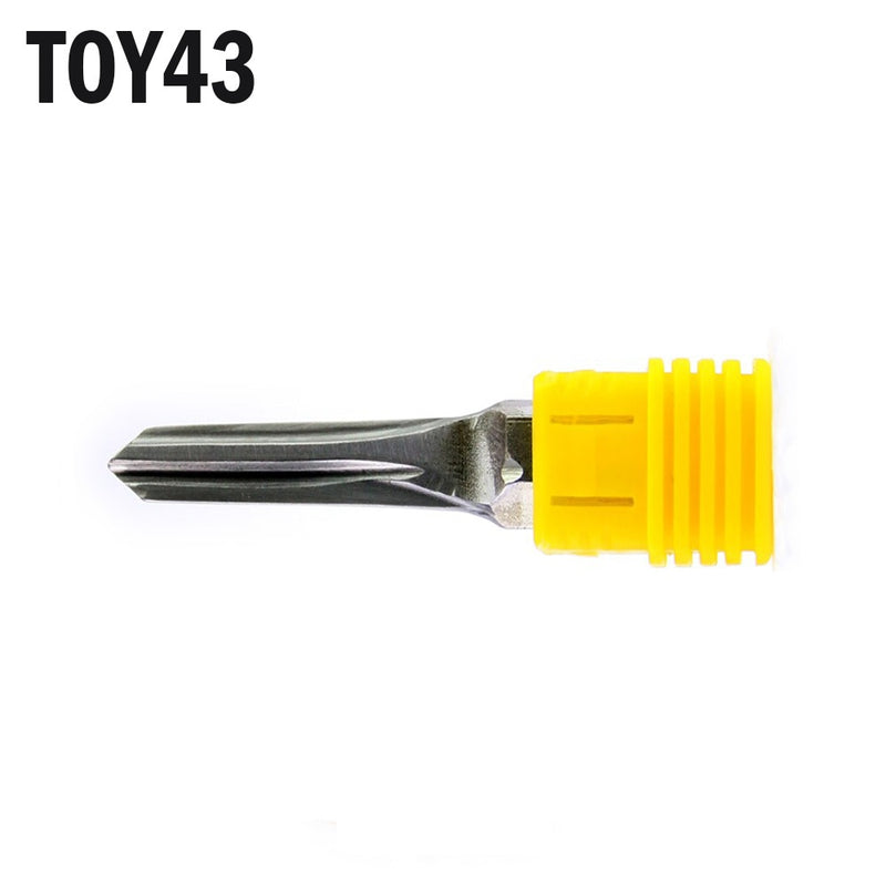 TOY43 Power Key Locksmith Tools for Car,Stainless Steel Hard Strong Key TOY43 Car Key - LOCKPICKWEB