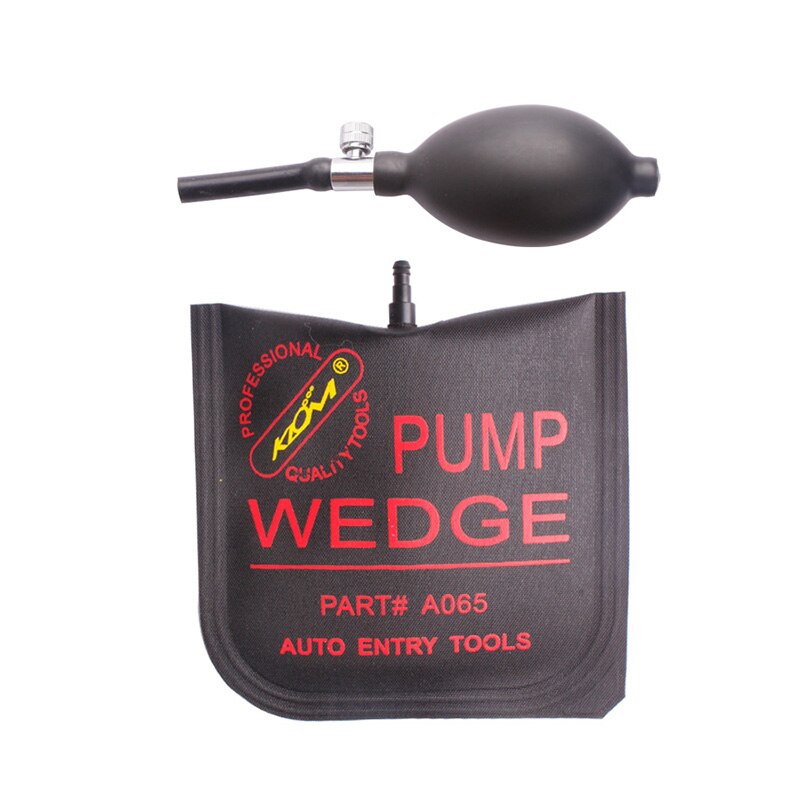 Klom Pump Wedge Black Middle Car Door Opener Air Wedge Bag Car Repair Tools Locksmith Tools - LOCKPICKWEB