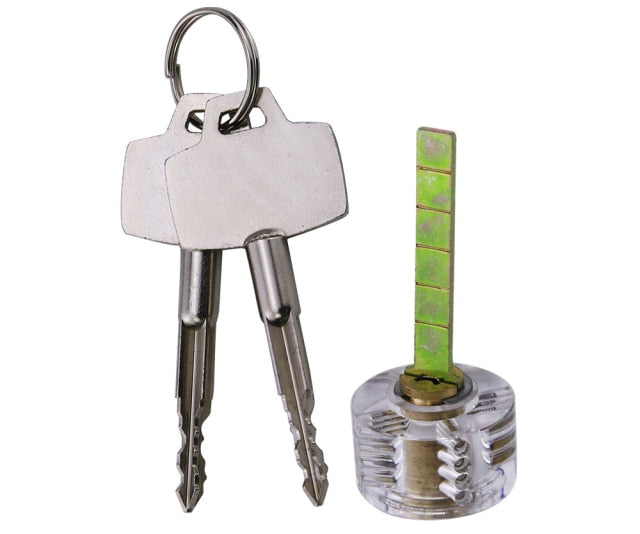 Honest 3pcs Cross Lock Tool Set 6.0mm 6.5mm 7.0mm Pick with Cross Transparent Practice Lock Locksmith Tools