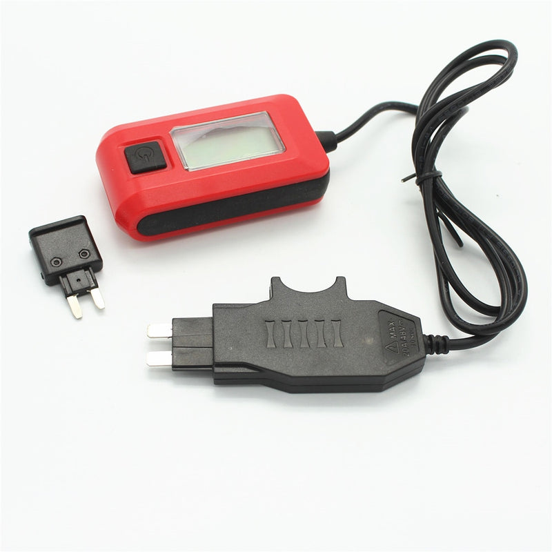 12V AE150 Car Auto Current Tester Multimeter Lamp Car Repair tool By Fuse Diagnostic Tool 12V 23A Measurement range 0.01A~19.99A - LOCKPICKWEB