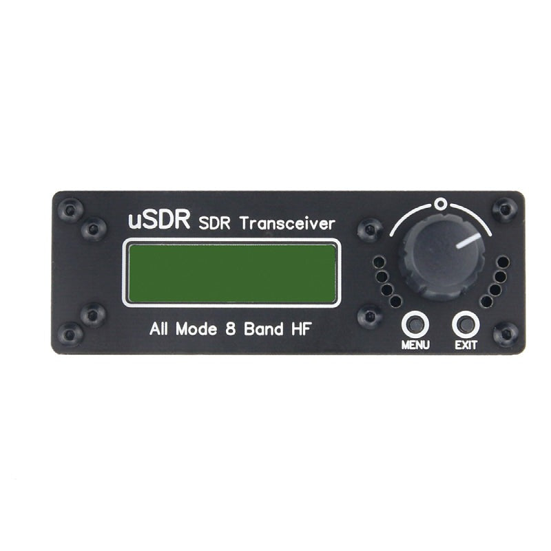 USDR USDX 10/15/17/20/30/40/60/80m 8 Band SDR All Mode HF SSB QRP Transceiver Compatible with USDX QCX-SSB USDR USDX 10/15/17